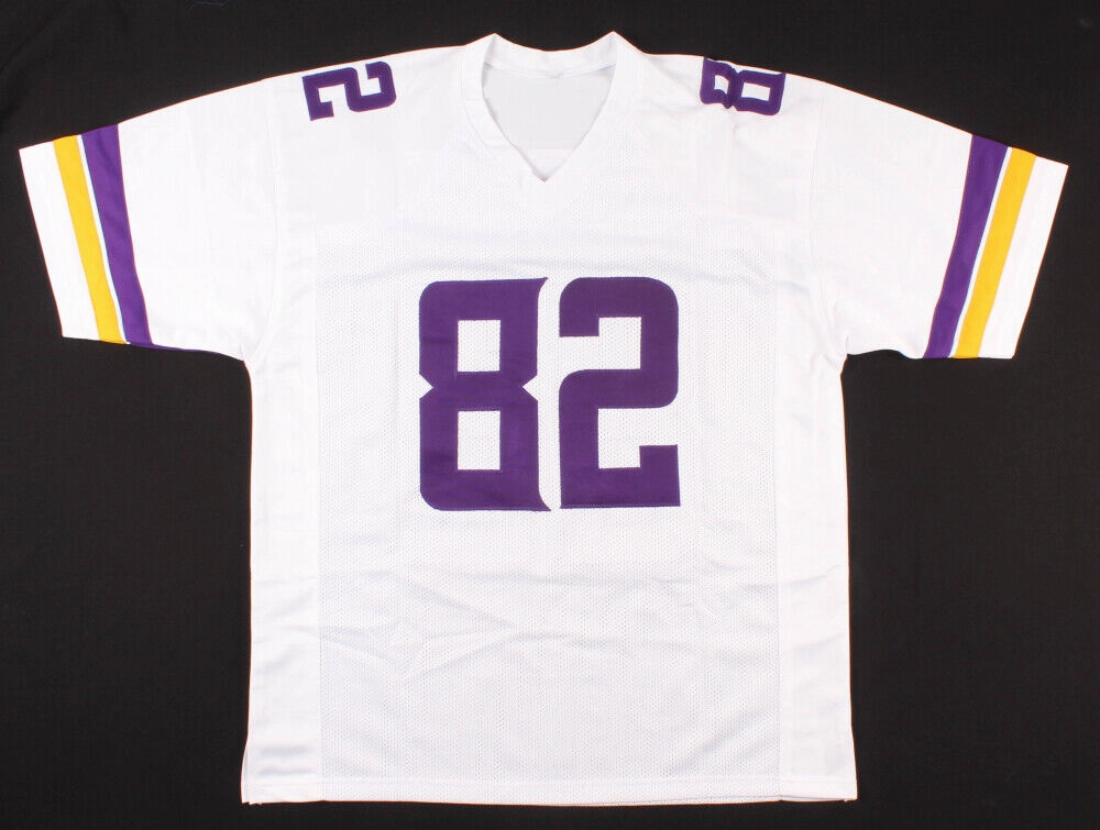 Kyle Rudolph Signed Minnesota Vikings Jersey (Beckett COA) 2Pro Bowl T.E.