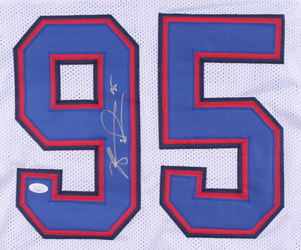 Kyle Williams Signed Bills Jersey (JSA COA) Buffalo Defensive Tackle (2006?C2018)