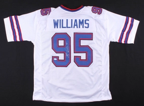 Kyle Williams Signed Bills Jersey (JSA COA) Buffalo Defensive Tackle (2006?C2018)
