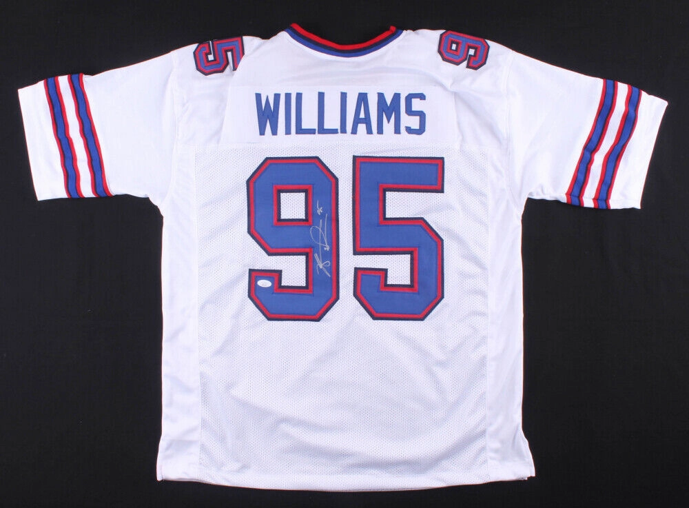 Kyle Williams Signed Bills Jersey (JSA COA) Buffalo Defensive Tackle (2006?C2018)