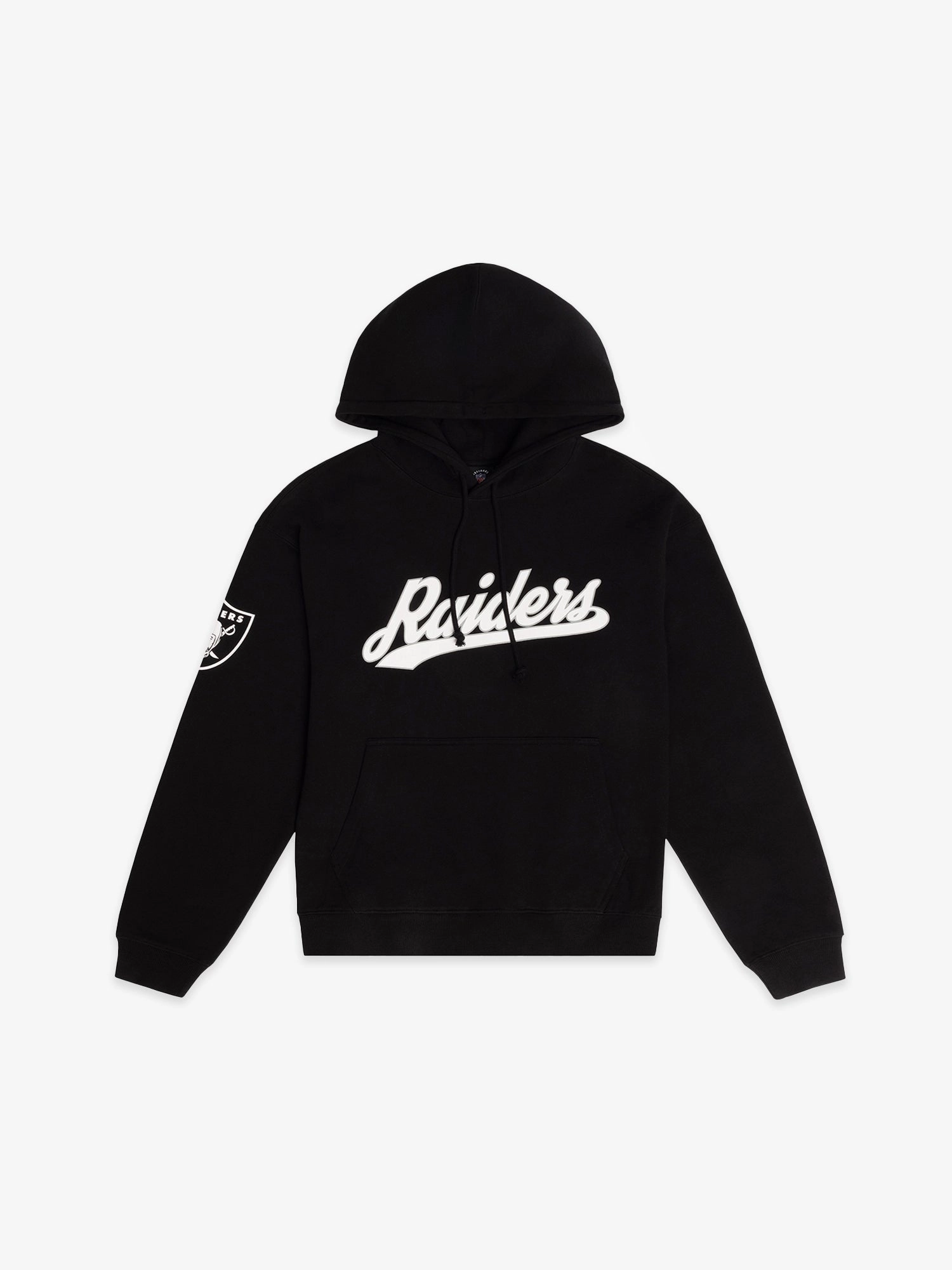 Las Vegas Raiders Majestic NFL Script Vintage Hoodie Jumper - Black
