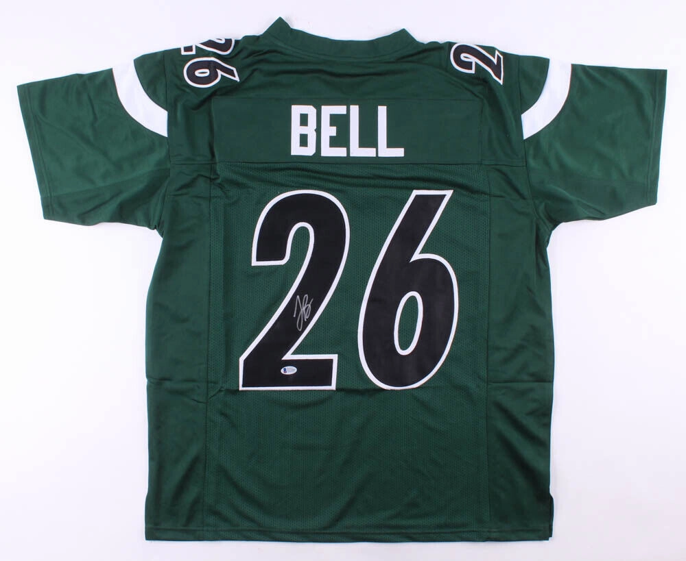 Le'Veon Bell Signed New York Jets Jersey (Beckett COA) 2Pro Bowl (2014,2016) RB