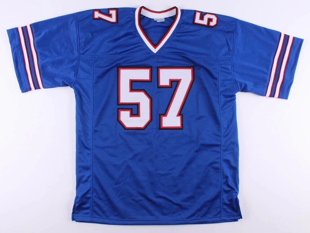 Lorenzo Alexander Signed Buffalo Bills Jersey (JSA COA) 2??Pro Bowl Linebacker