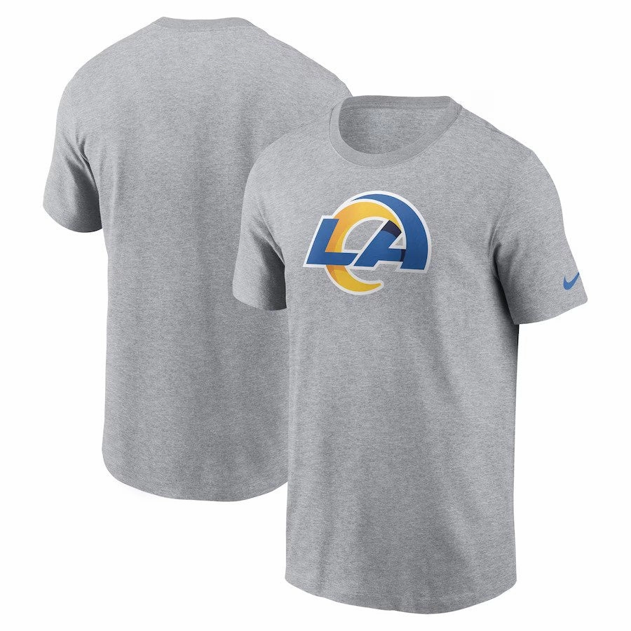 Los Angeles Rams NFL Nike Logo Essential T-Shirt - Gray