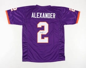 Mackensie Alexander Signed Clemson Tigers Jersey (JSA COA) Vikings All Pro D B
