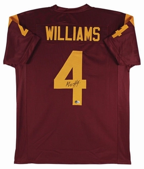 Mario Williams Signed USC Trojans Jersey (Beckett) 2006 #1 Overall Pick / Texans