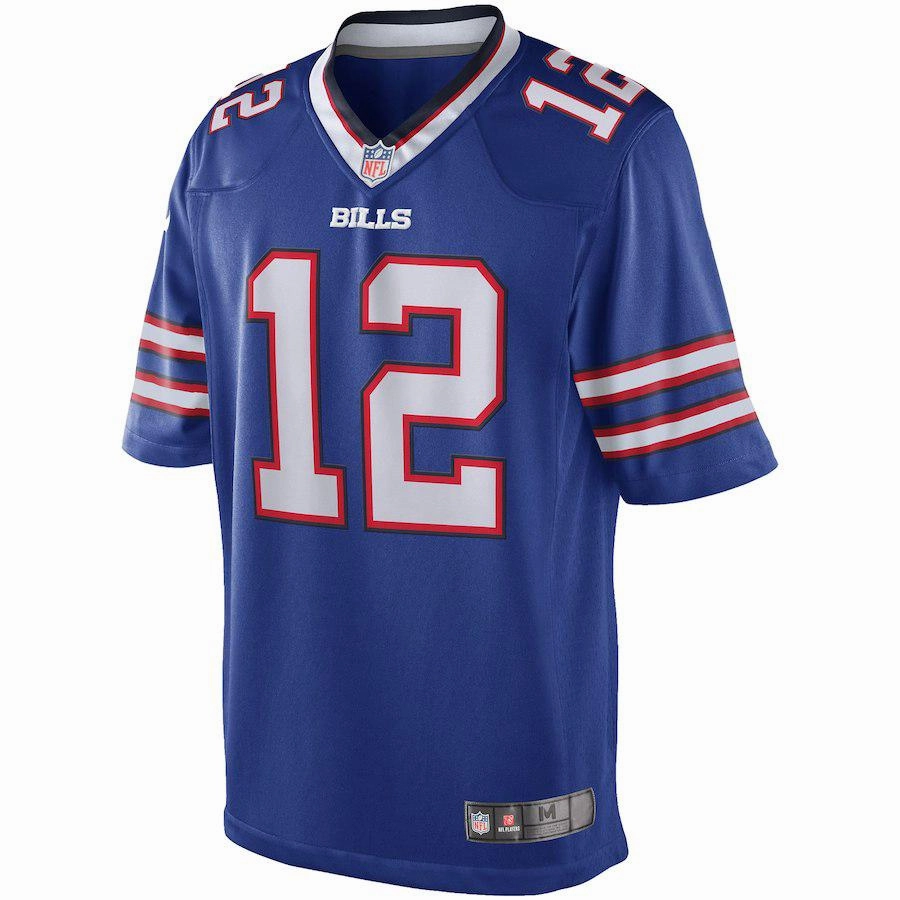 Men's Buffalo Bills Jim Kelly Royal Retired Player Limited Jersey