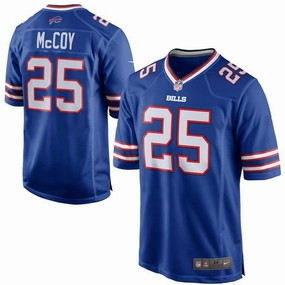 Men's Buffalo Bills LeSean McCoy Royal Blue Game Jersey