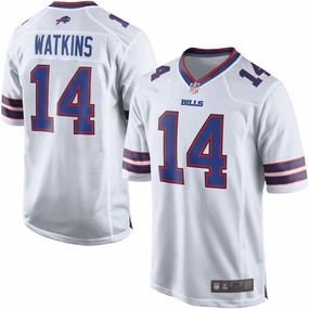 Men's Buffalo Bills Sammy Watkins White Game Jersey