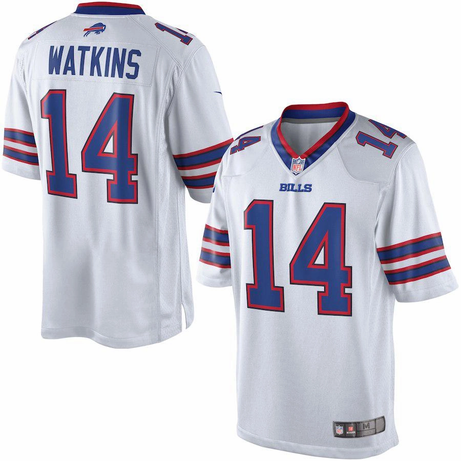 Men's Buffalo Bills Sammy Watkins White Limited Jersey
