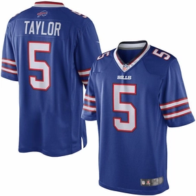 Men's Buffalo Bills Tyrod Taylor Royal Limited Jersey