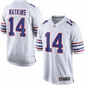 Mens Buffalo Bills Sammy Watkins White Alternate Game Jersey