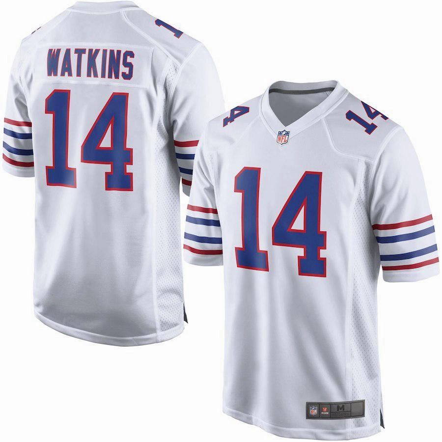 Mens Buffalo Bills Sammy Watkins White Alternate Game Jersey