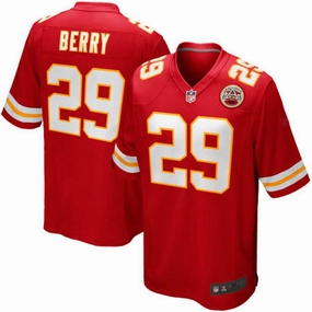 Mens Kansas City Chiefs Eric Berry Red Game Jersey