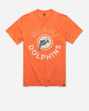 MIAMI DOLPHINS HISTORIC ROUNDED '47 SCRUM TEE