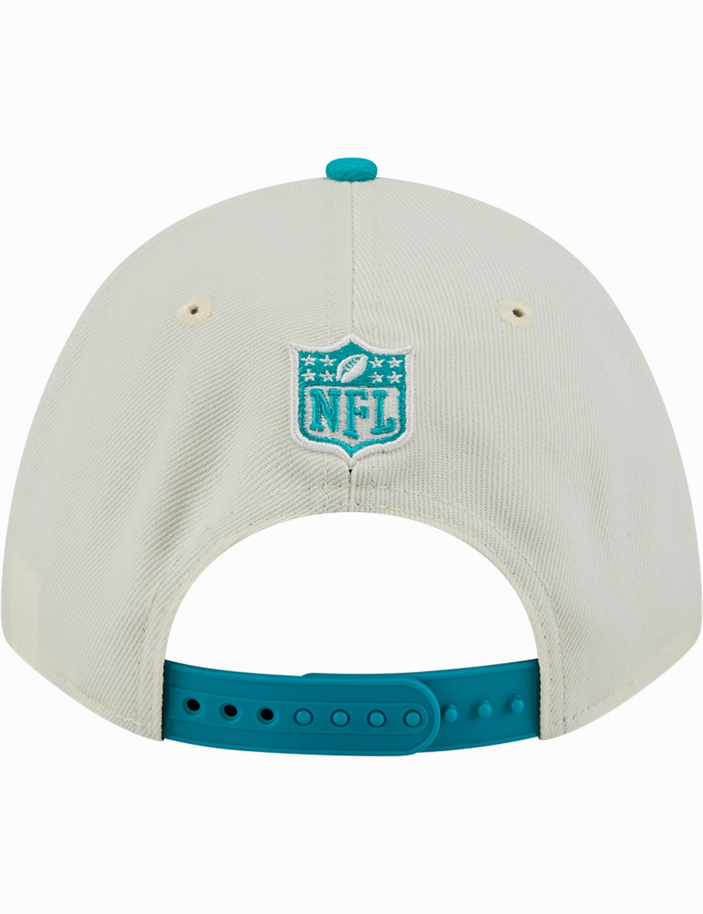 Miami Dolphins New Era NFL 25 Draft 9FORTY M-Crown Snapback Hat - Chrome