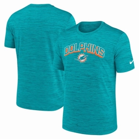 Miami Dolphins NFL Nike Velocity Performance T-Shirt - Aqua