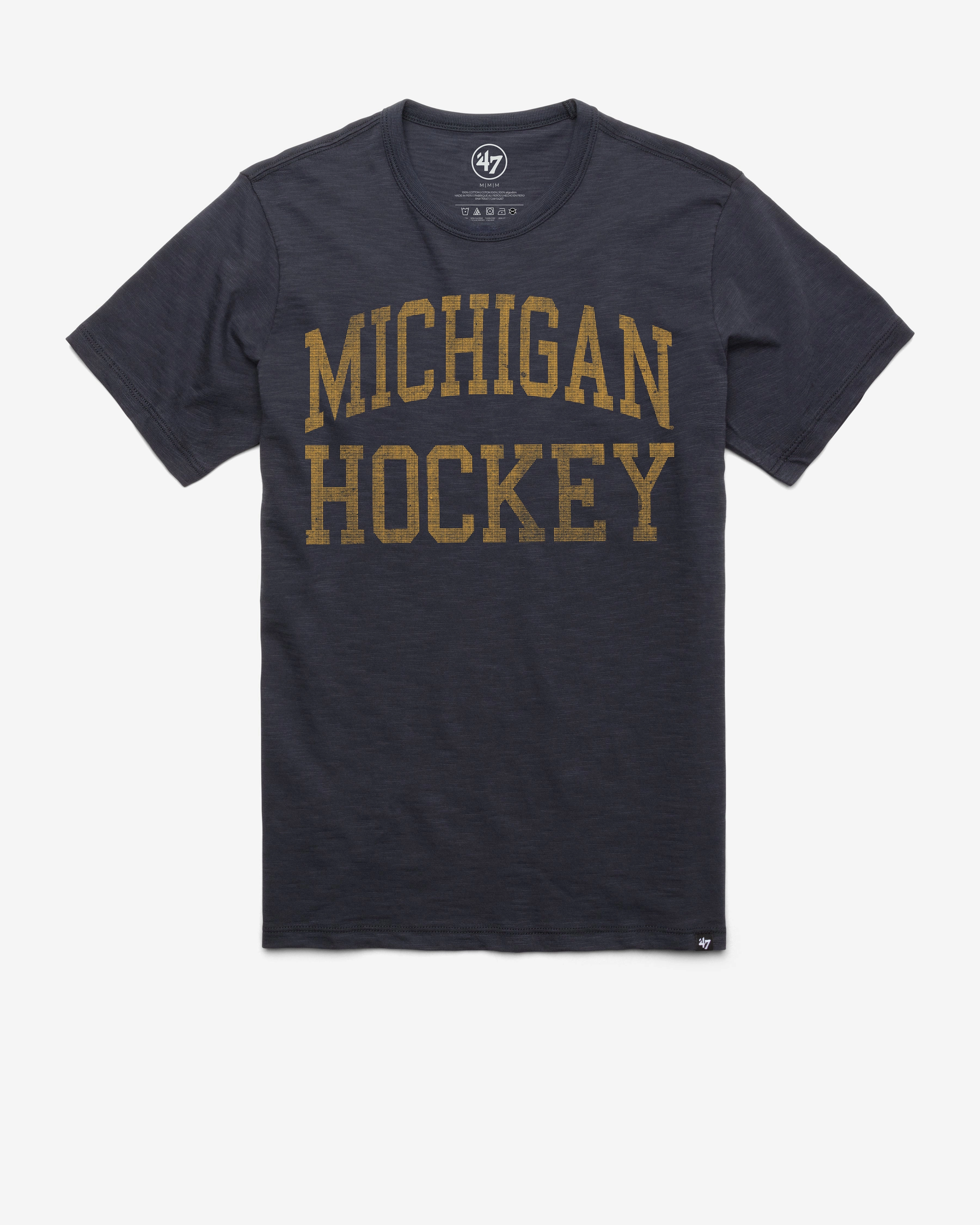 MICHIGAN WOLVERINES CLASSIC BLOCK '47 SCRUM TEE