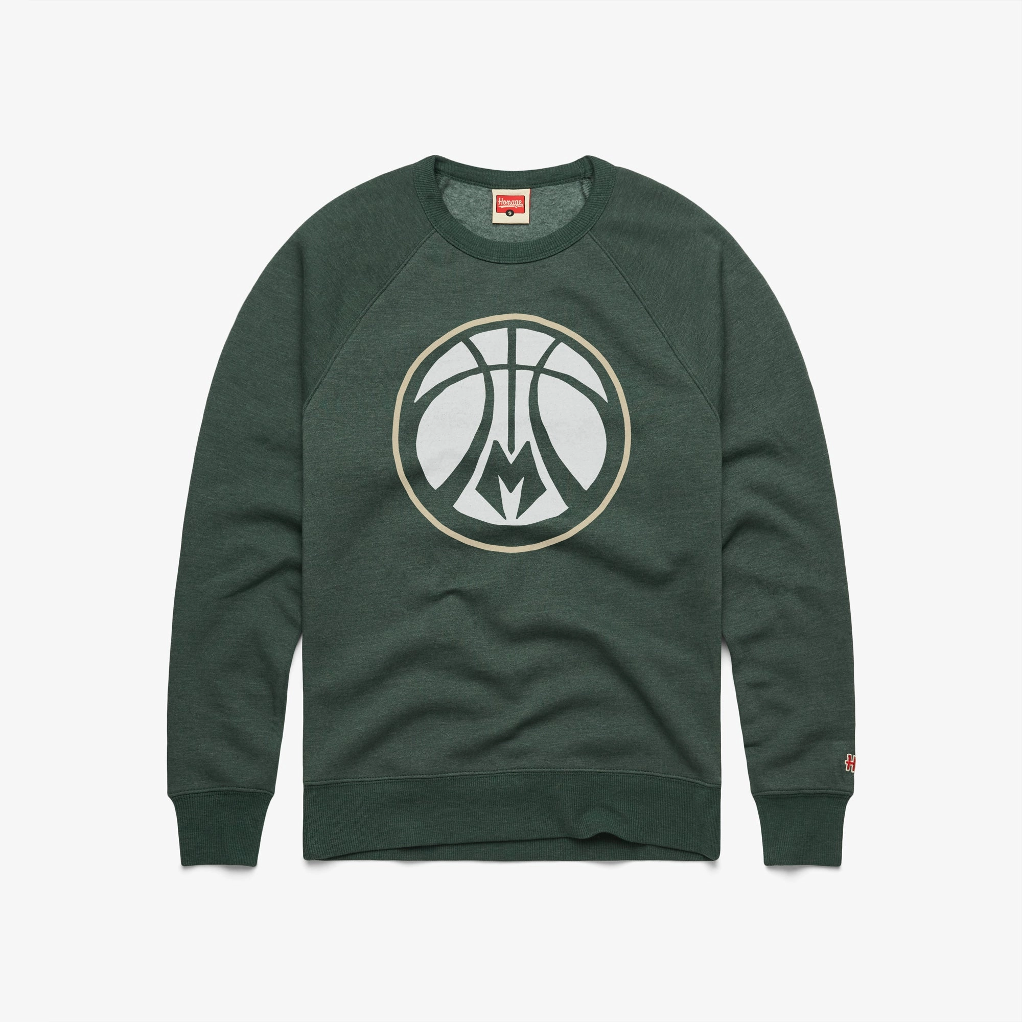 Milwaukee Bucks Logo Crewneck