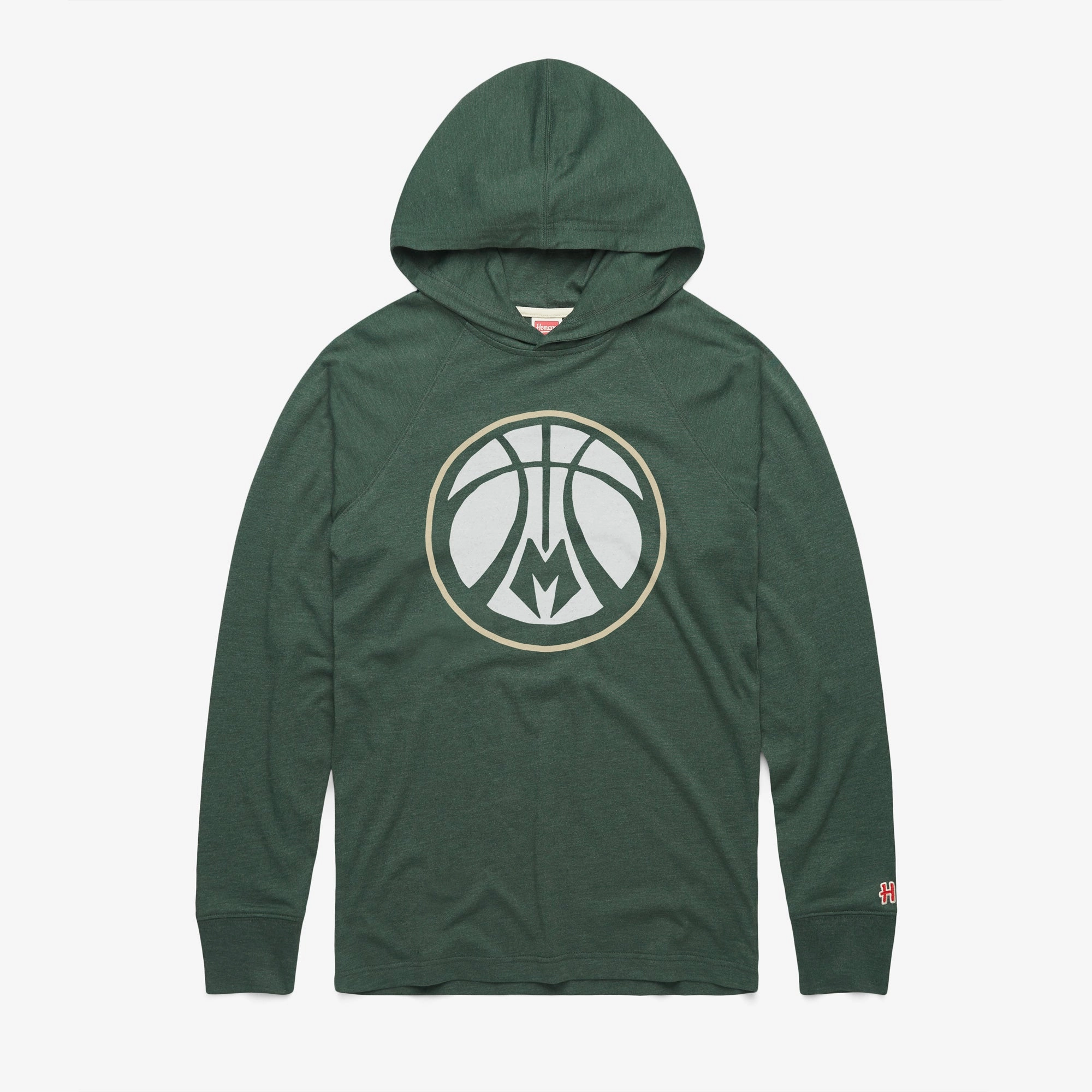 Milwaukee Bucks Logo Lightweight Hoodie