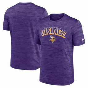 Minnesota Vikings NFL Nike Velocity Performance T-Shirt - Purple
