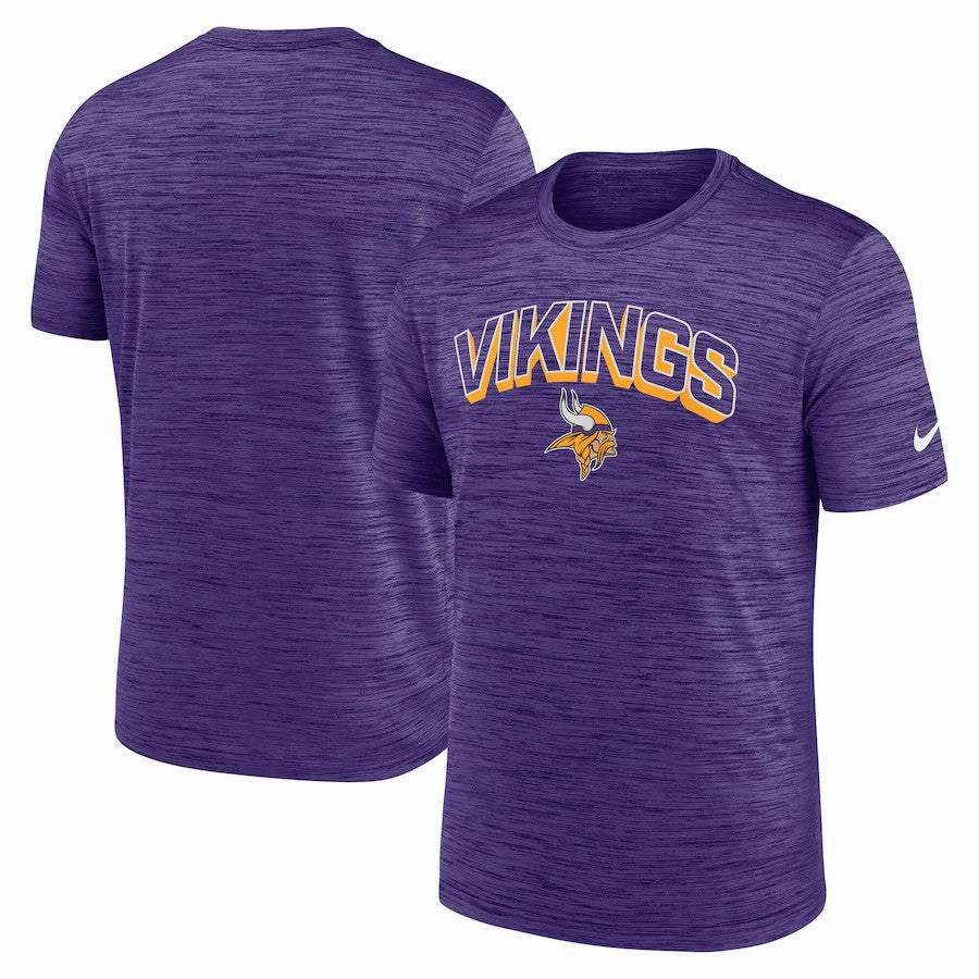 Minnesota Vikings NFL Nike Velocity Performance T-Shirt - Purple