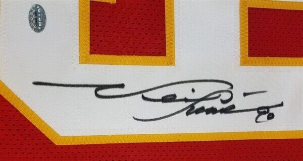 Neil Smith Signed Kansas City Chiefs Jersey (JSA COA) 6Pro Bowl Defensive End