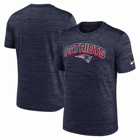 New England Patriots NFL Nike Velocity Performance T-Shirt - Navy