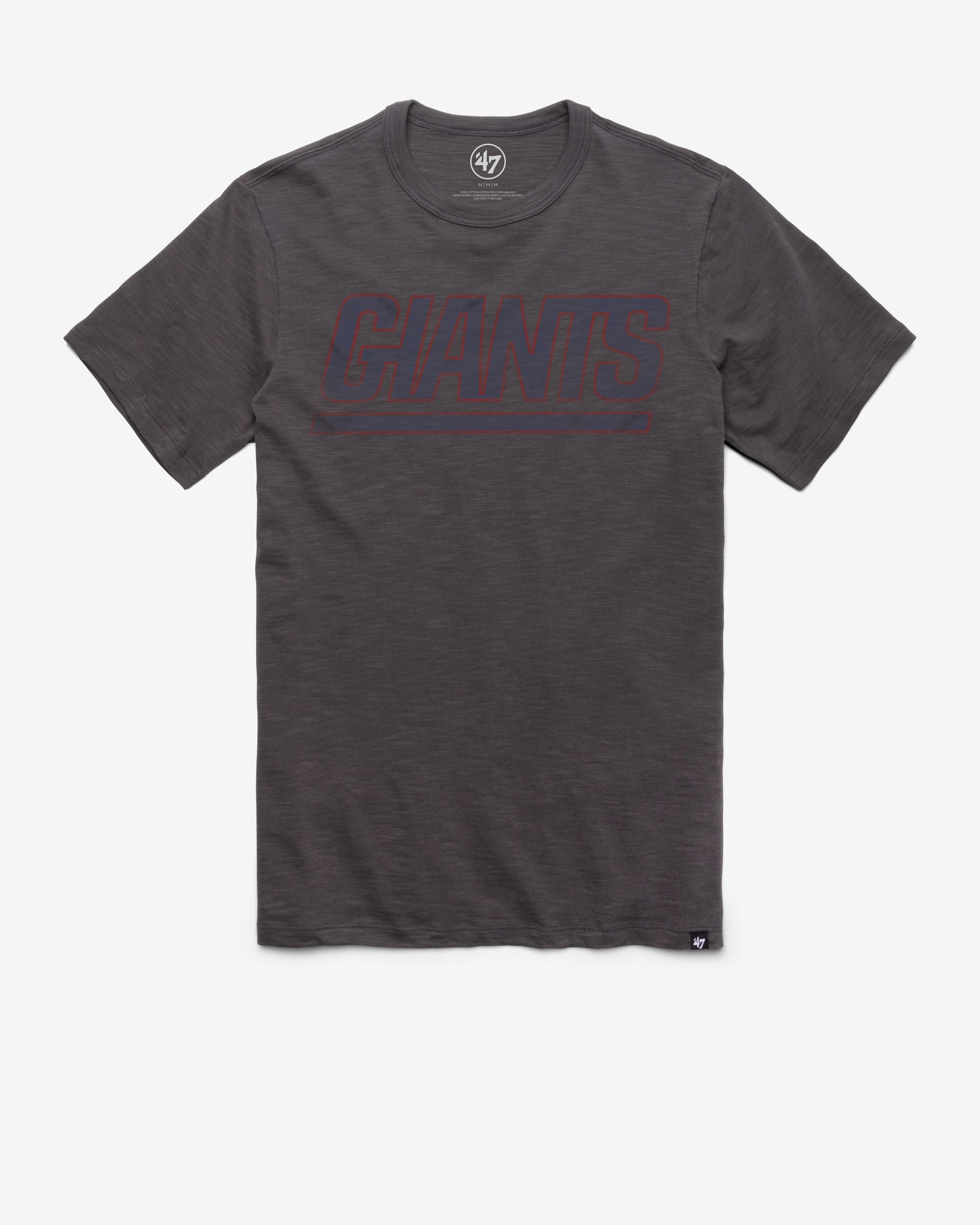 NEW YORK GIANTS GRIT WORDMARK '47 SCRUM TEE