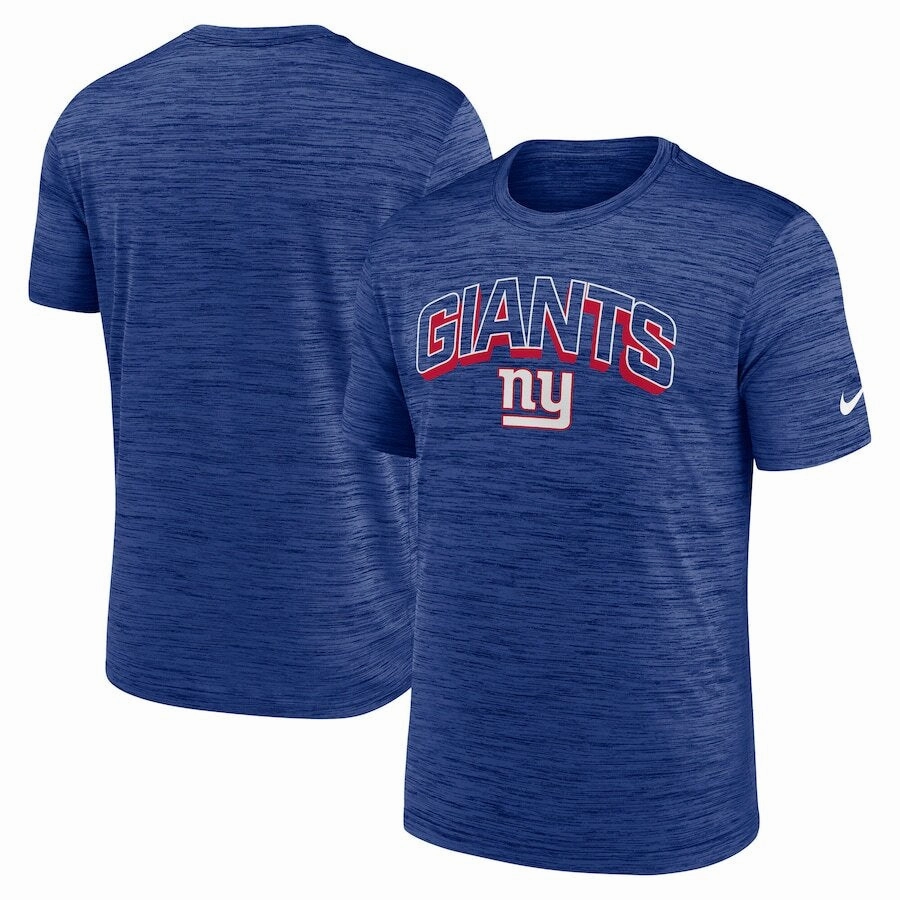 New York Giants NFL Nike Velocity Performance T-Shirt - Royal