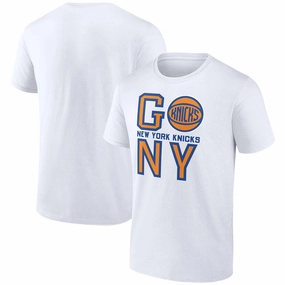 New York Knicks NBA Go NY T-Shirt - White