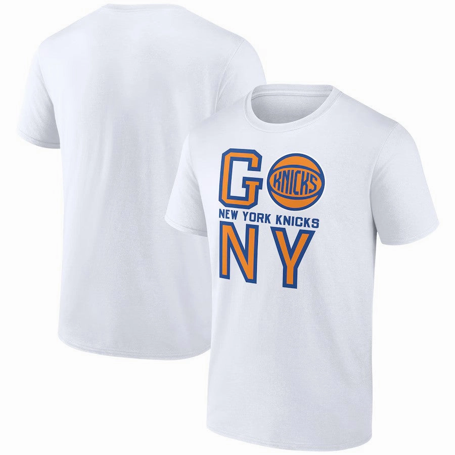 New York Knicks NBA Go NY T-Shirt - White