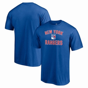 New York Rangers NHL UK Medium Fanatics Branded Team Victory Arch T-Shirt
