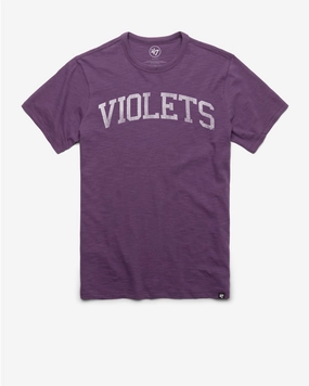 NEW YORK UNIVERSITY NYU VIOLETS CLASSIC BLOCK '47 SCRUM TEE