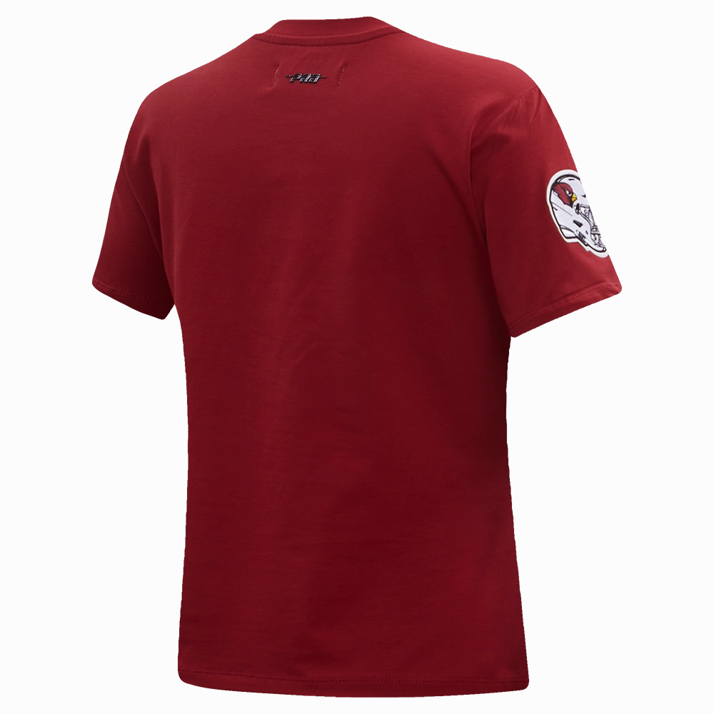 NFL ARIZONA CARDINALS CLASSIC SHORT SLEEVE WOMEN'S SINGLE JERSEY SLIM FIT TEE (CARDINAL RED)
