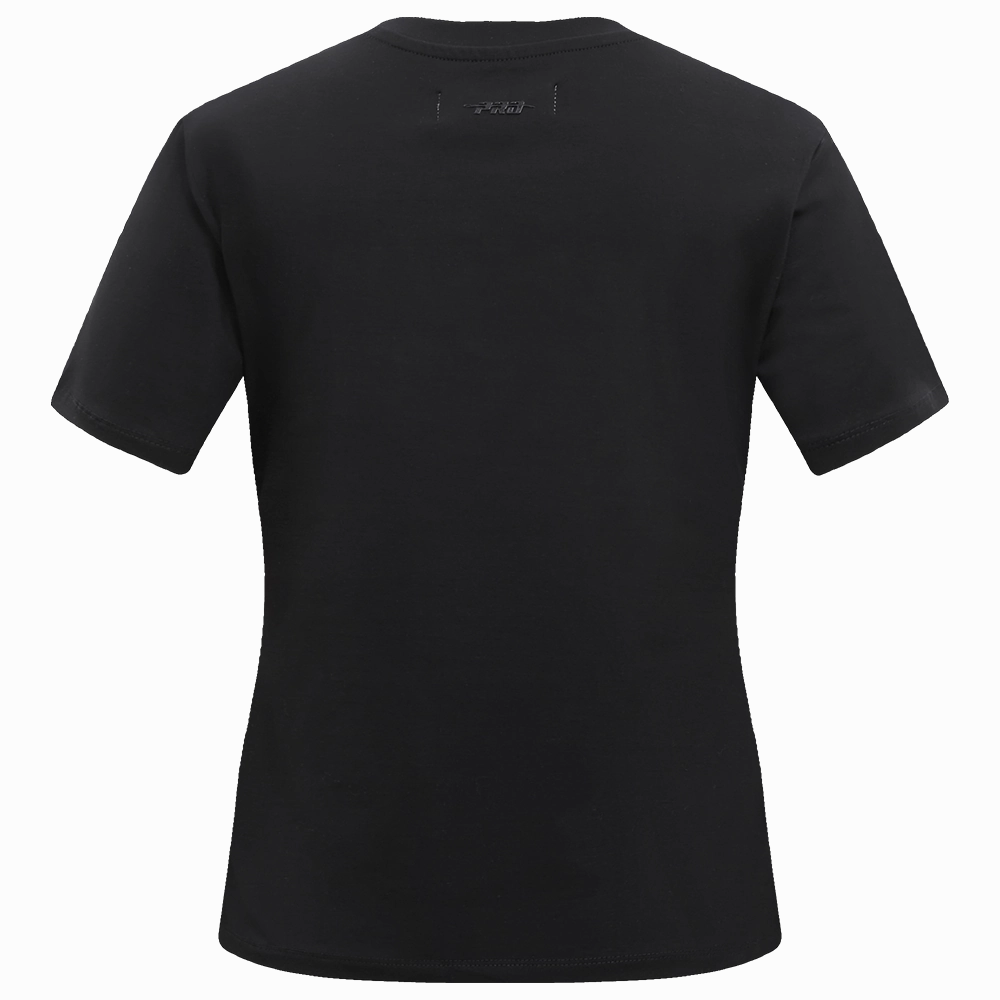 NFL ARIZONA CARDINALS CLASSIC SHORT SLEEVE WOMEN'S SLIM FIT TEE (BLACK)