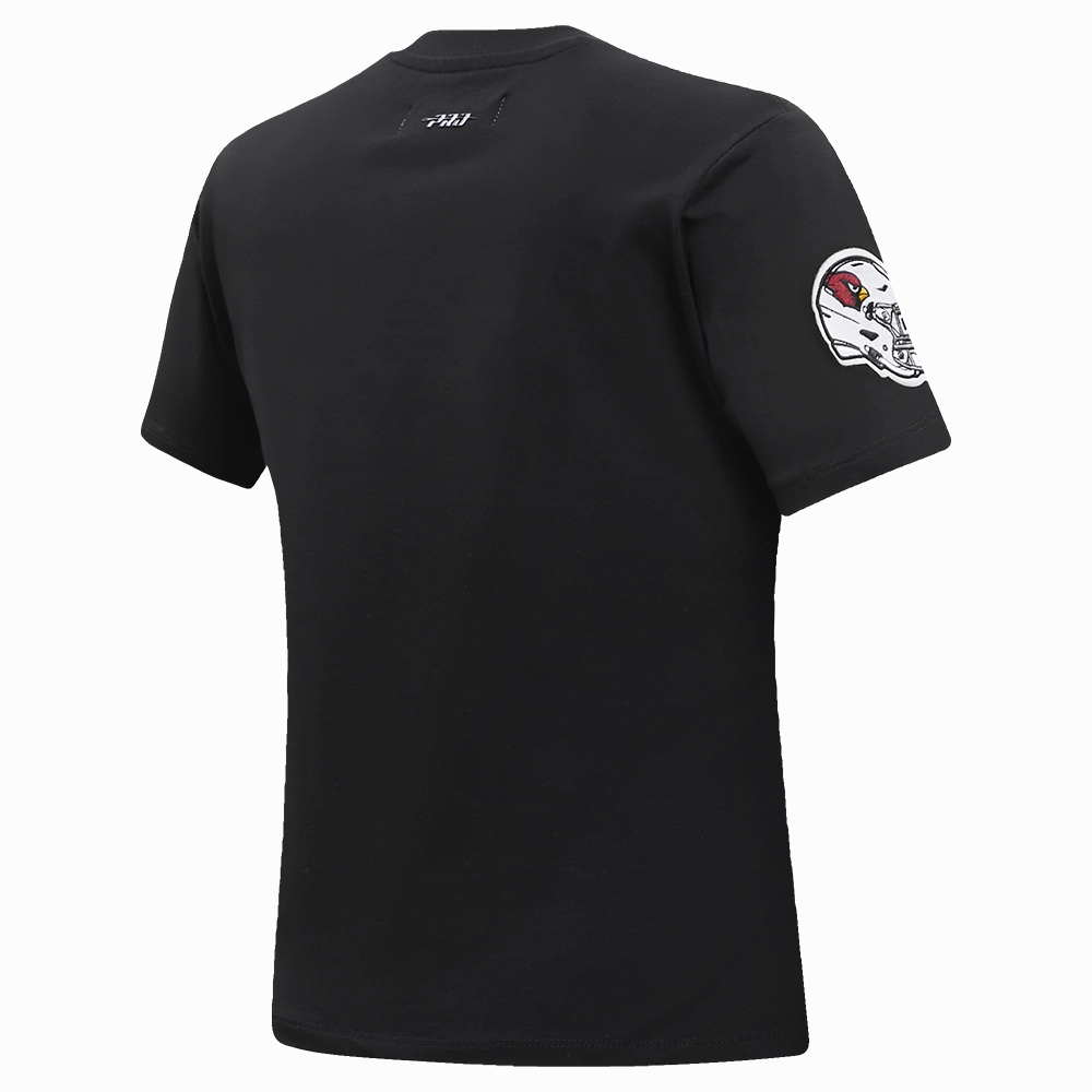 NFL ARIZONA CARDINALS CLASSIC SHORT SLEEVE WOMEN'S SLIM FIT TEE (BLACK)