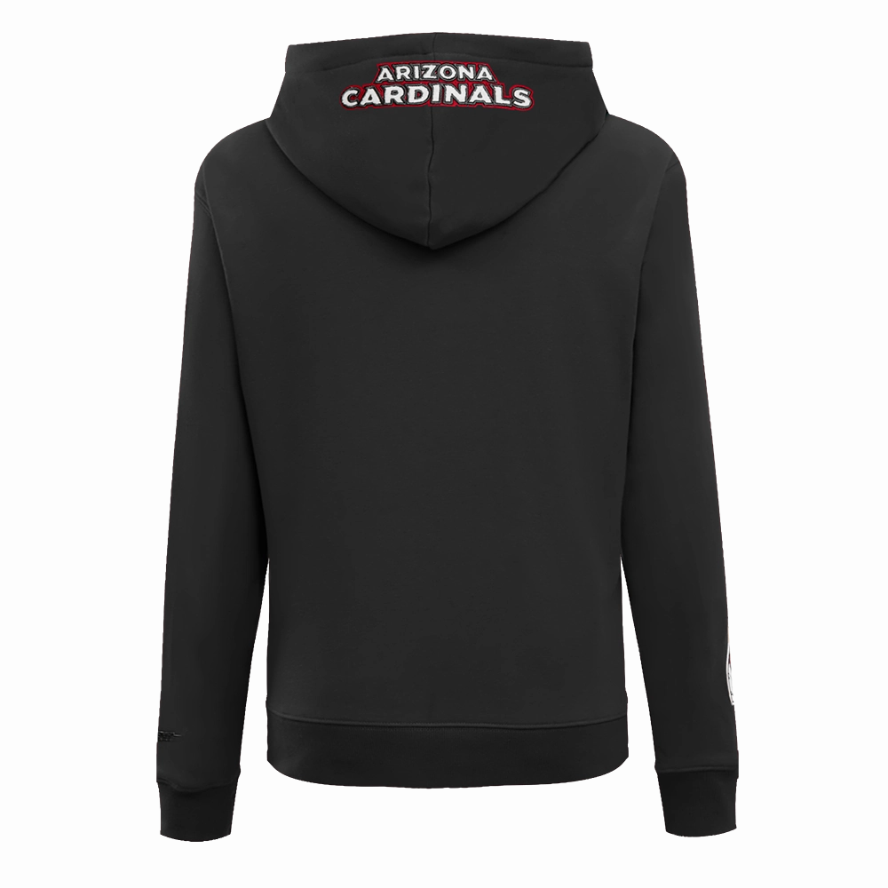 NFL ARIZONA CARDINALS CLASSIC WOMEN'S FLC PO HOODIE (BLACK)