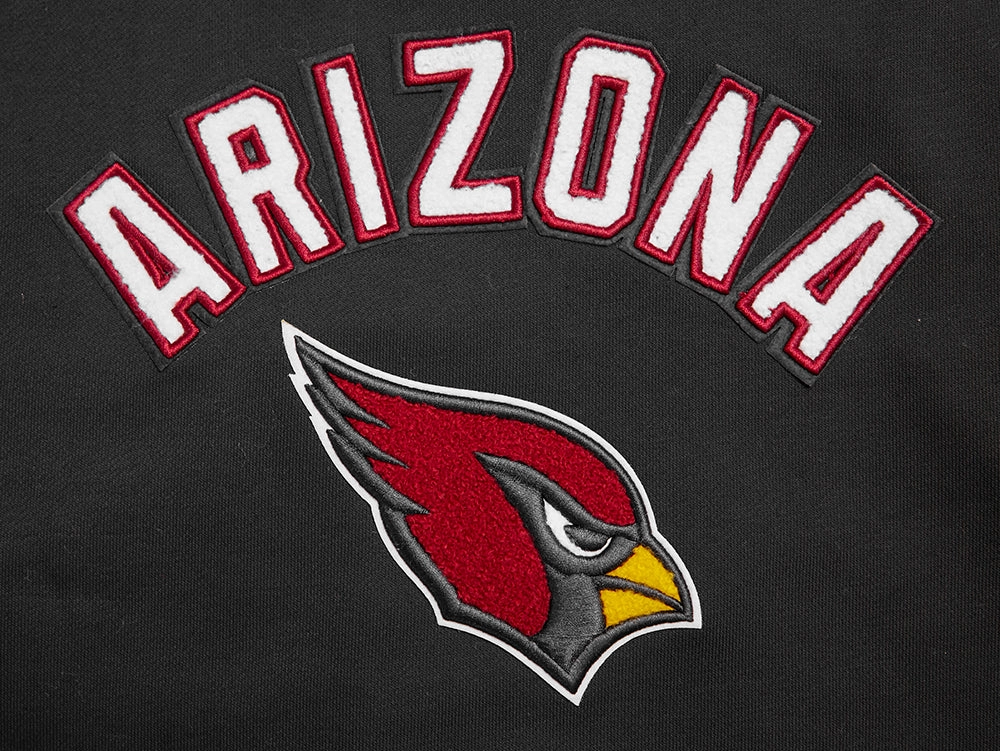 NFL ARIZONA CARDINALS CLASSIC WOMEN'S FLC PO HOODIE (BLACK)