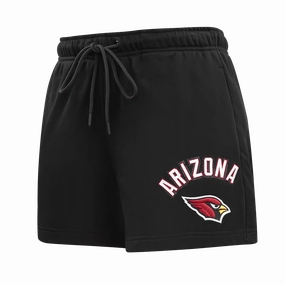 NFL ARIZONA CARDINALS CLASSIC WOMEN'S FLEECE SHORT (BLACK)