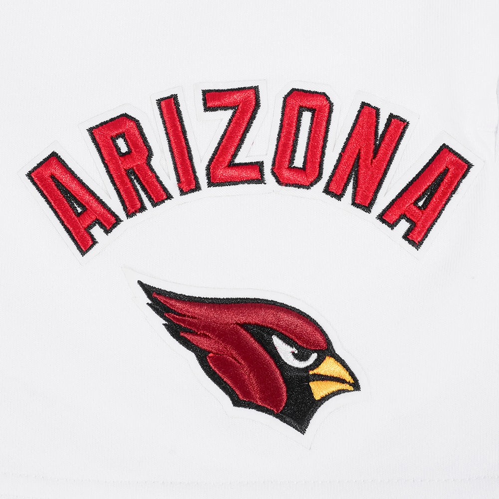 NFL ARIZONA CARDINALS CLASSIC WOMEN'S FLEECE SHORT (WHITE)