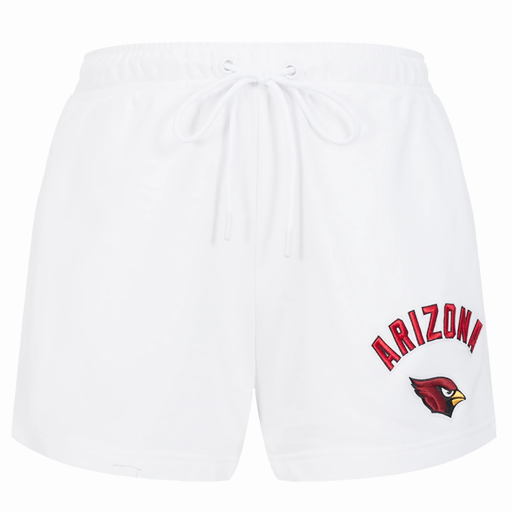 NFL ARIZONA CARDINALS CLASSIC WOMEN'S FLEECE SHORT (WHITE)