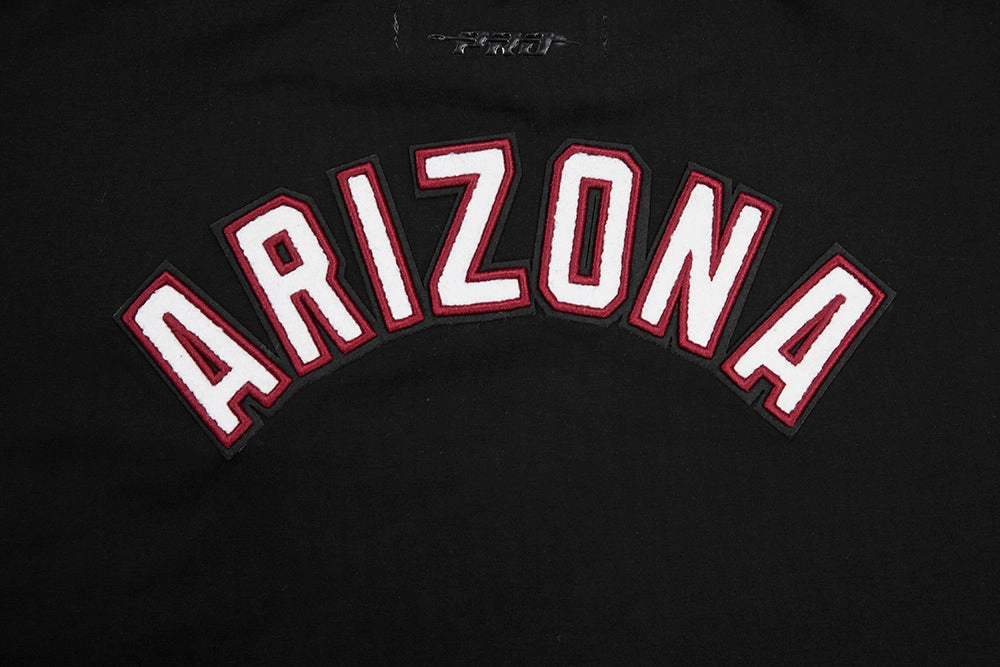 NFL ARIZONA CARDINALS CLASSIC WOMEN'S SINGLE JERSEY BOXY TEE (BLACK)