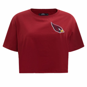 NFL ARIZONA CARDINALS CLASSIC WOMEN'S SINGLE JERSEY BOXY TEE (CARDINAL RED)