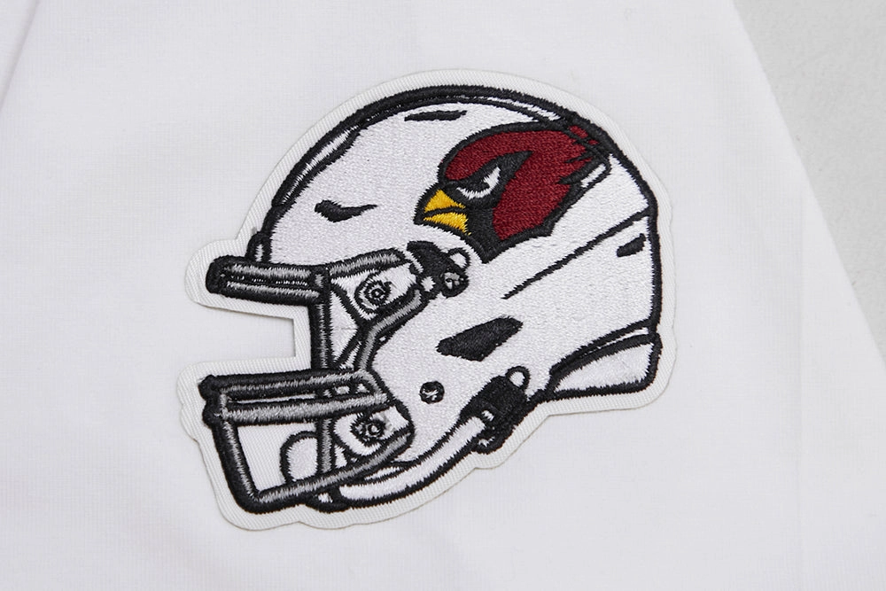 NFL ARIZONA CARDINALS CLASSIC WOMEN'S SINGLE JERSEY BOXY TEE (WHITE)