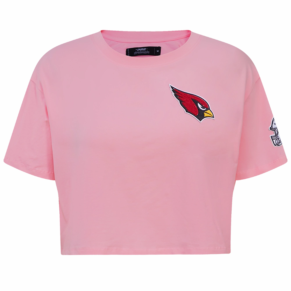 NFL ARIZONA CARDNIALS CLASSIC WOMEN'S BOXY TEE (PINK)