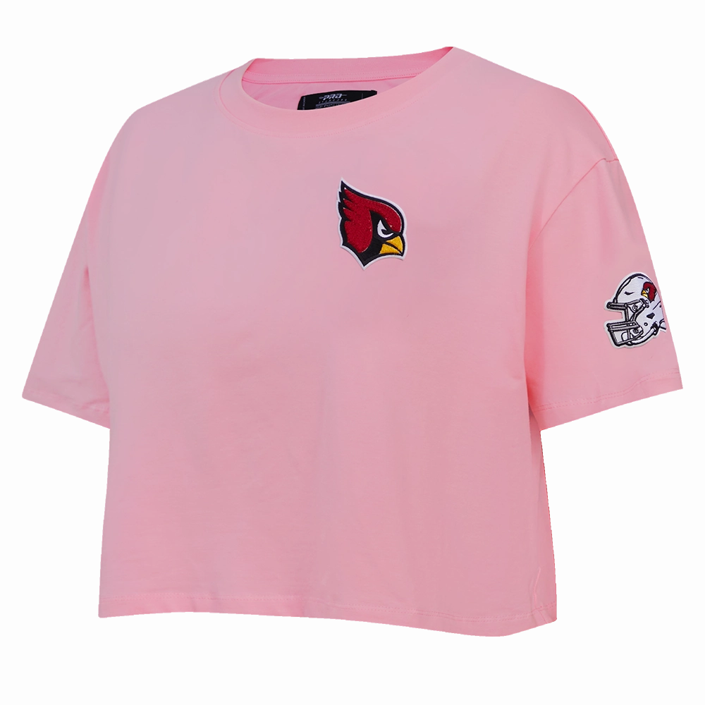 NFL ARIZONA CARDNIALS CLASSIC WOMEN'S BOXY TEE (PINK)