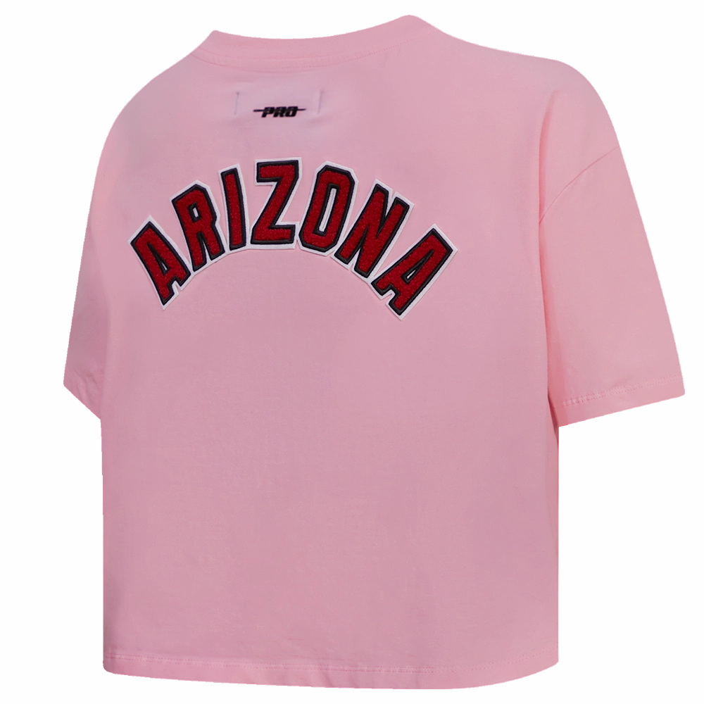 NFL ARIZONA CARDNIALS CLASSIC WOMEN'S BOXY TEE (PINK)