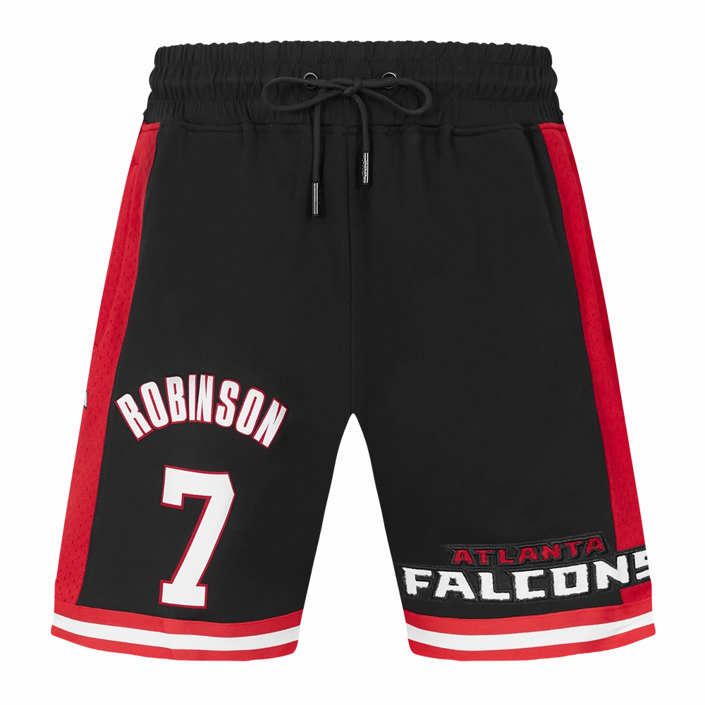 NFL ATLANTA FALCONS BIJAN ROBINSON #7 CLASSIC MEN'S DK 2.0 SHORT (BLACK/RED/WHITE)