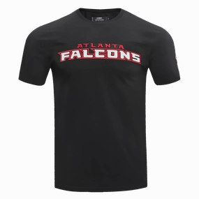 NFL ATLANTA  FALCONS CLASSIC CHENILLE MEN'S   TEE (BLACK)